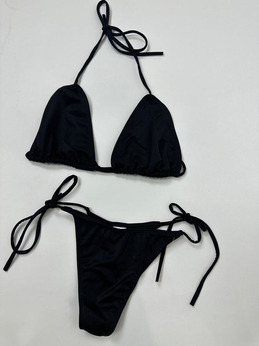 black bikini