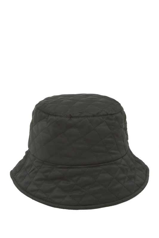 quilted bucket hat
