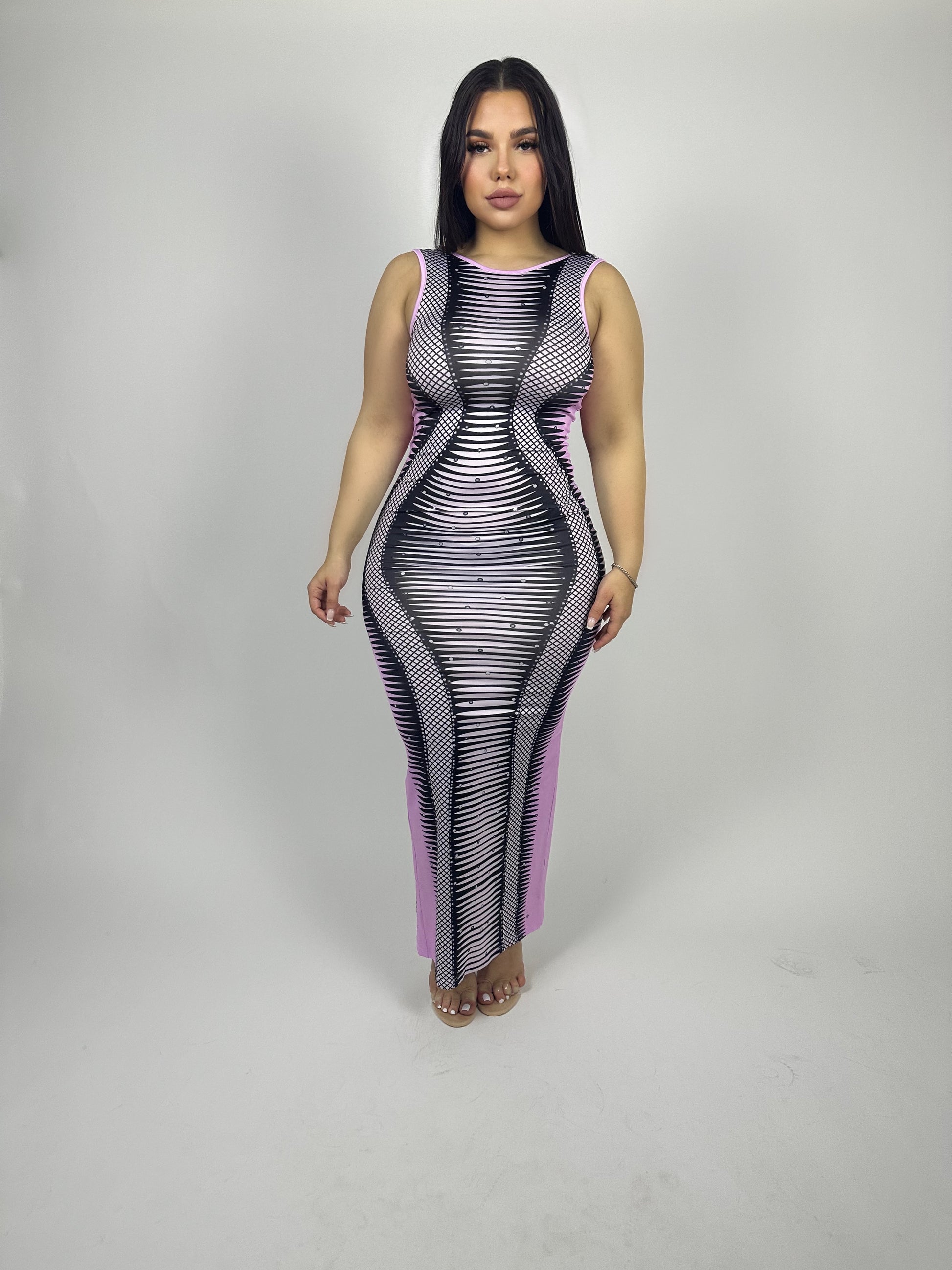 serving body mini dress