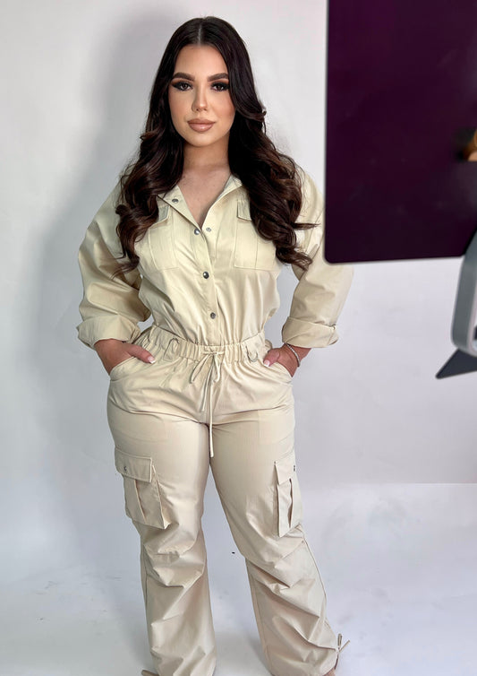 cargo jumpsuit