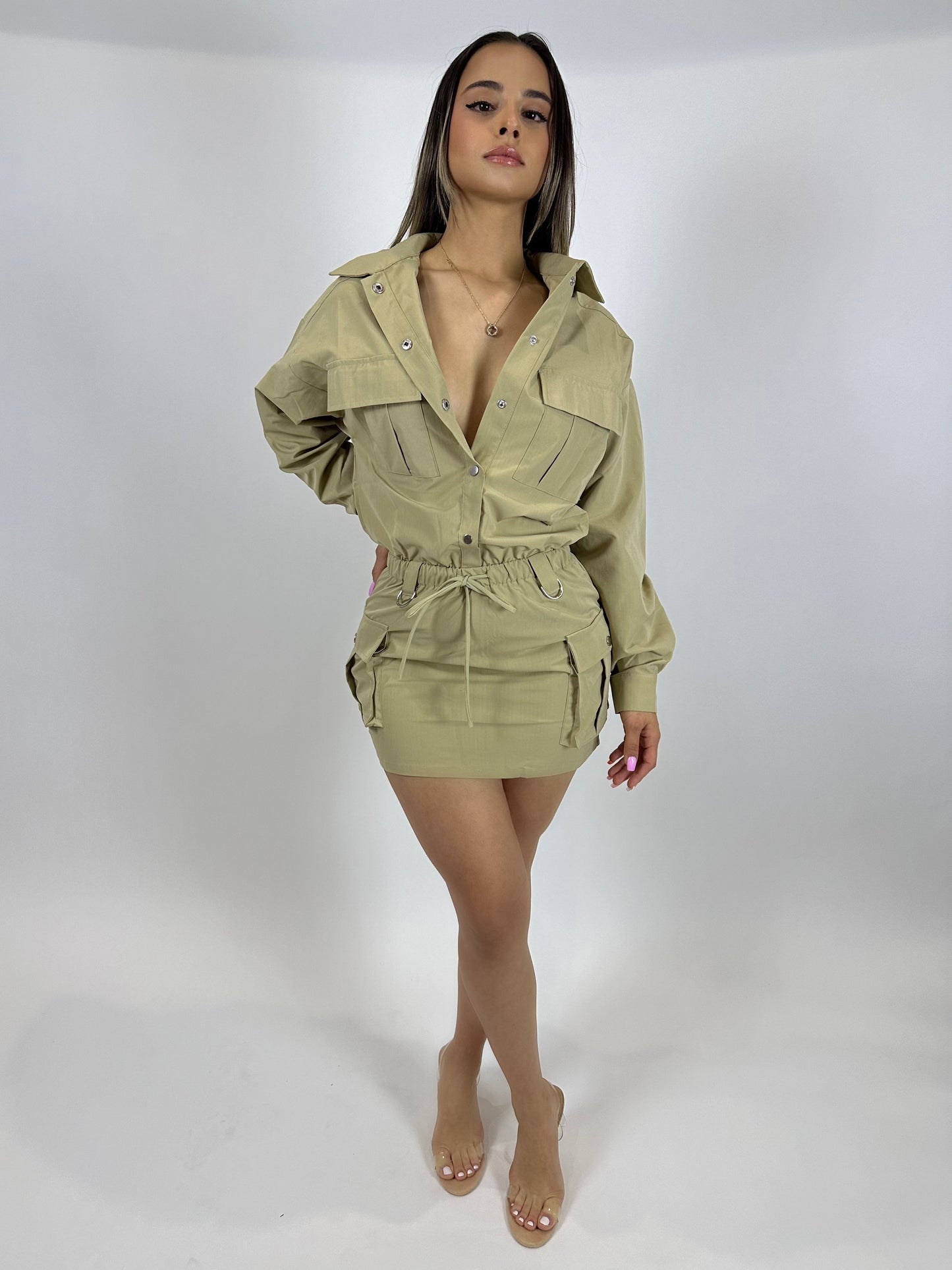 parachute mini dress