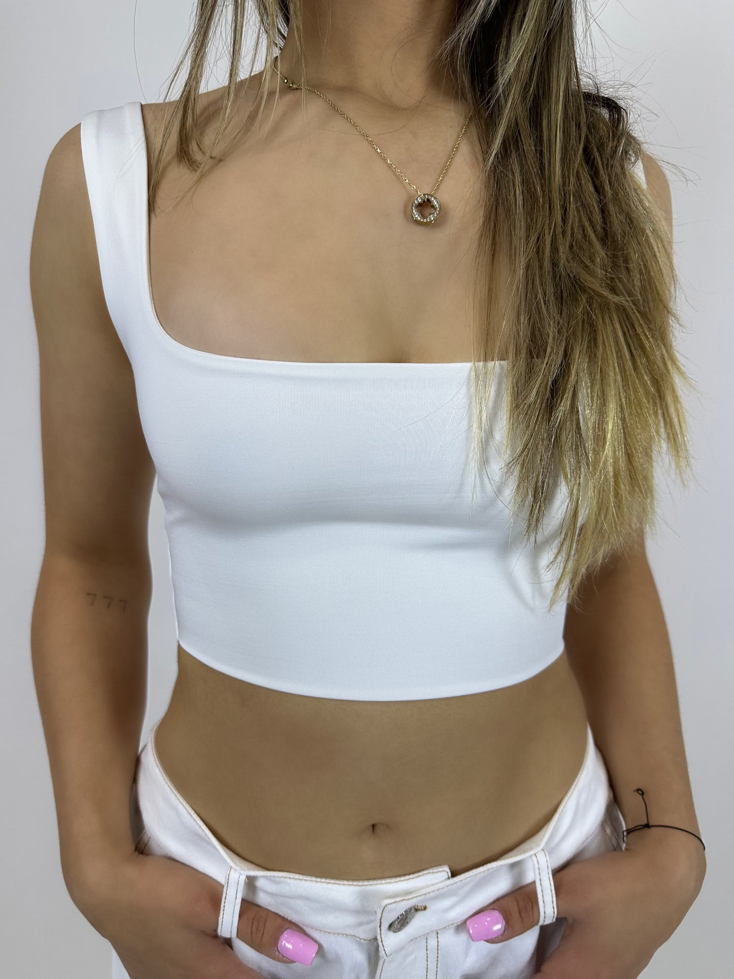 necesity white tank